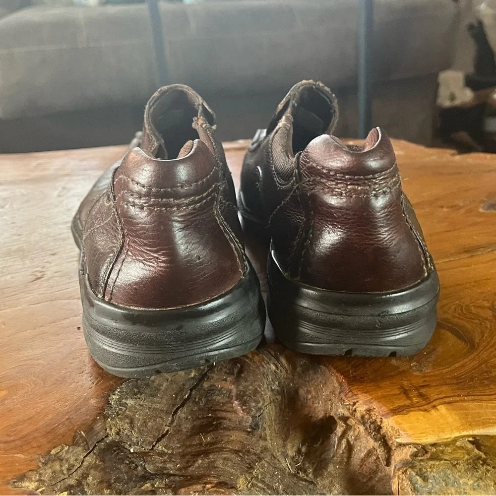 Clarks Cotrell Step Brown Leather Slip-On Loafers – Men’s Size 9
